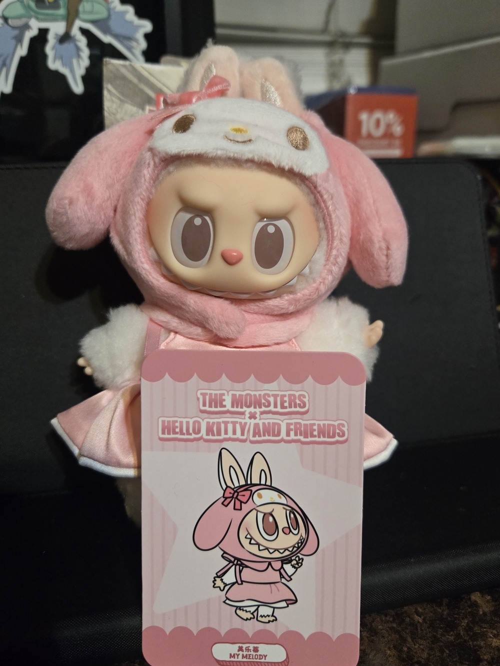 My Melody x The Monsters Plush Doll - Labubu